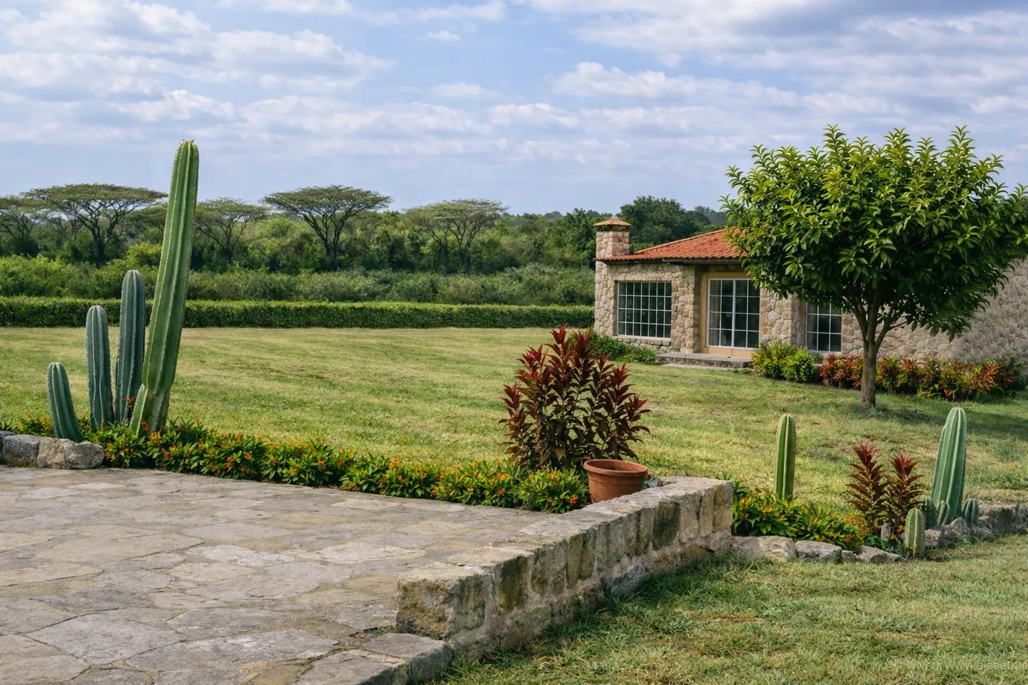 Narrida grounds and natural surroundings