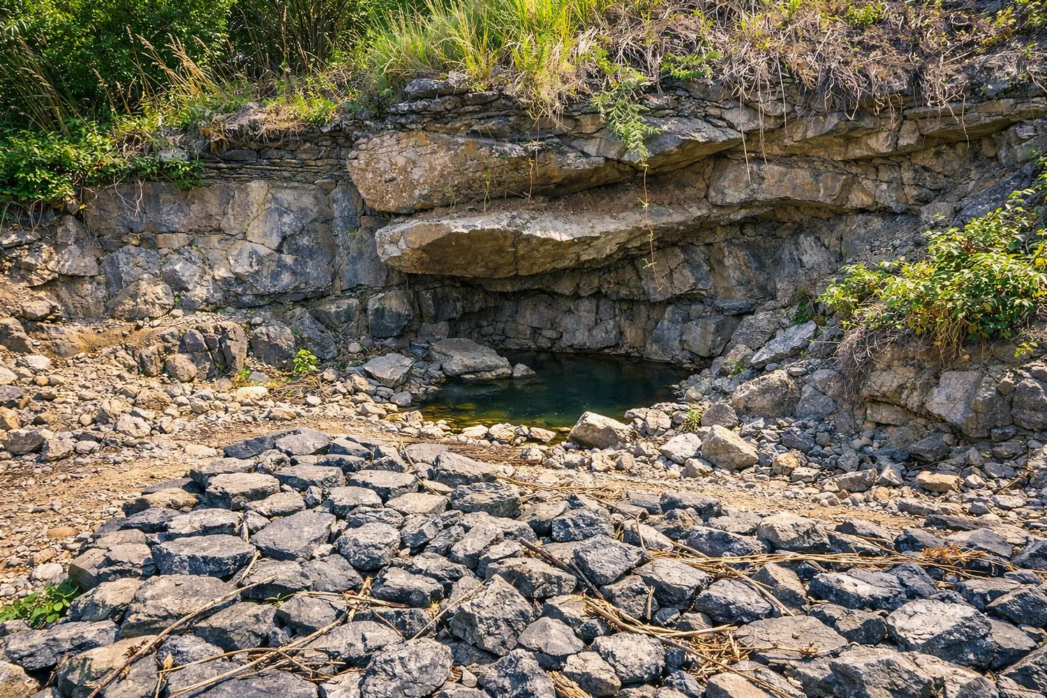 Narrida grounds and natural surroundings
